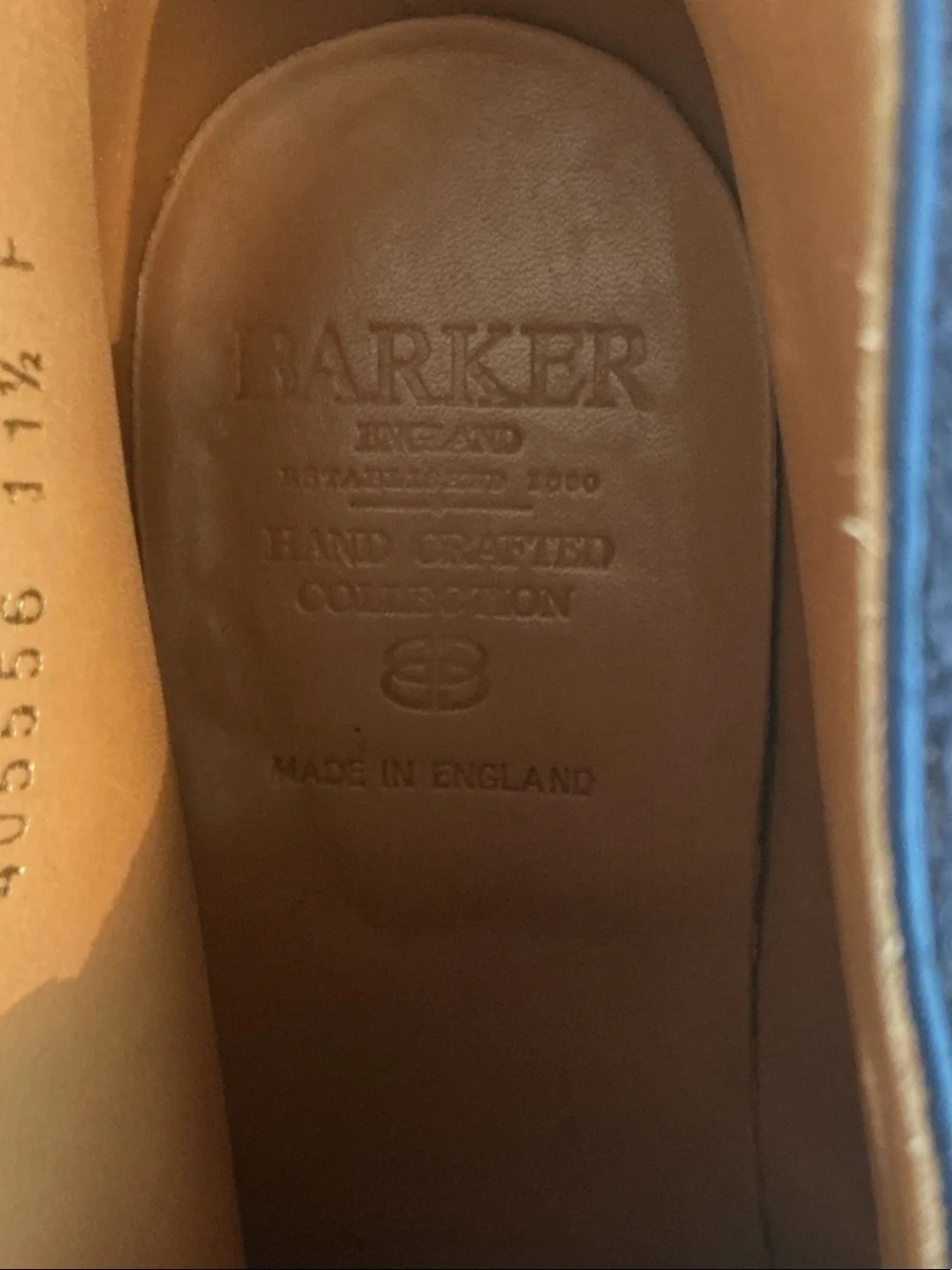 Barker UK Navy Suede Lace-Up Chukka Boots